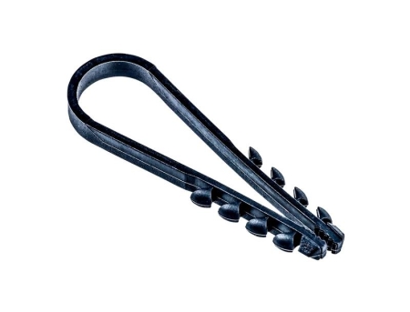 Дюбель-хомут PCD-R 05-10-45-100BL для круглого кабеля PA6.6 (уп.100шт) Jazzway 5054844