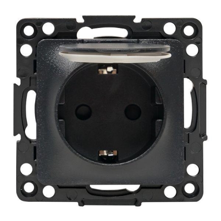 Розетка 1-м СП Стокгольм 16А IP44 с заземл. защ. шторки с крышкой механизм черн. PROxima EKF EZR16-028-10-44 Розетка 1-м СП Стокгольм 16А IP44 с заземл. защ. шторки с крышкой механизм черн. PROxima EKF EZR16-028-10-44