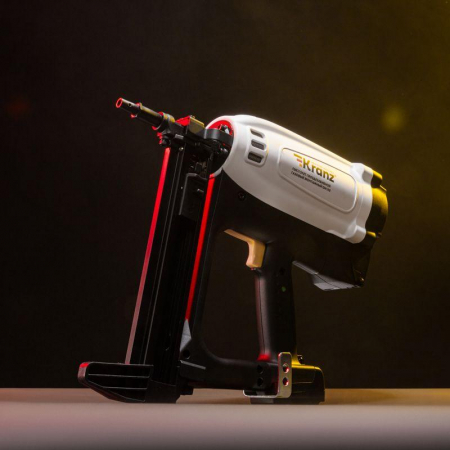 Пистолет гвоздезабивной газовый монтажный GN100 100Дж длина гвоздей 15-40мм d2.7-3мм KRANZ KR-16-1655 Пистолет гвоздезабивной газовый монтажный GN100 100Дж длина гвоздей 15-40мм d2.7-3мм KRANZ KR-16-1655