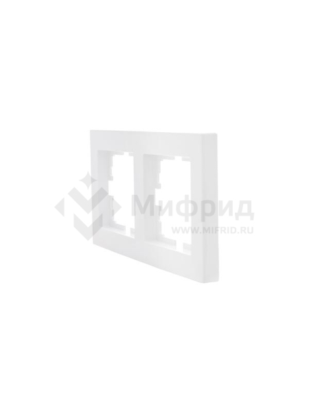 Рамка 2-м VESNA горизонт. бел. LEZARD 742-0200-147