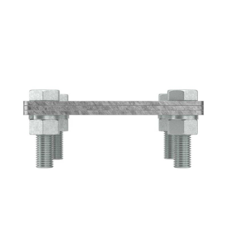 Соединитель полоса-полоса 25-40мм с разделит. пластиной 80х70мм DKC NG3105R Соединитель полоса-полоса 25-40мм с разделит. пластиной 80х70мм DKC NG3105R