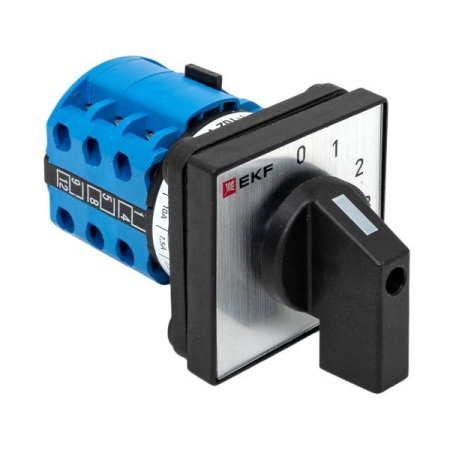 Переключатель кулачковый ПК-1-102 2п 10А "0-1-2-3" EKF pk-1-102-10
