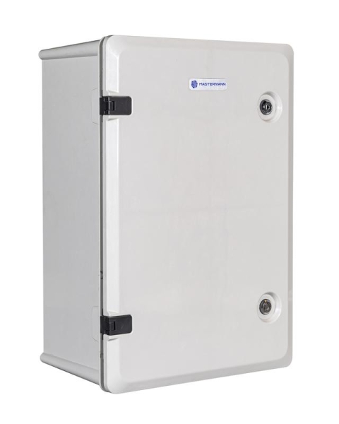 Шкаф монтажный композитный IK10 360x560x250мм IP66 Mastermann 00-01020361 Шкаф монтажный композитный IK10 360x560x250мм IP66 Mastermann 00-01020361