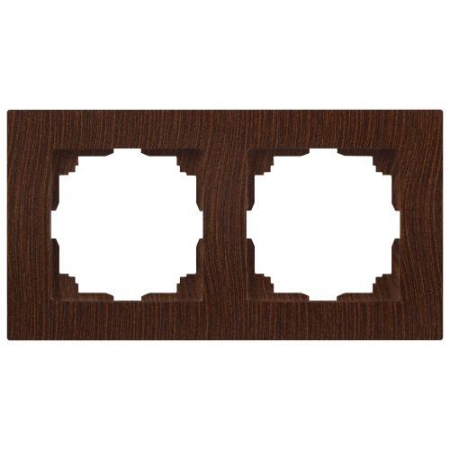 Рамка 2-м СП Accent 6-502-10 венге Intro Б0063754 Рамка 2-м СП Accent 6-502-10 венге Intro Б0063754