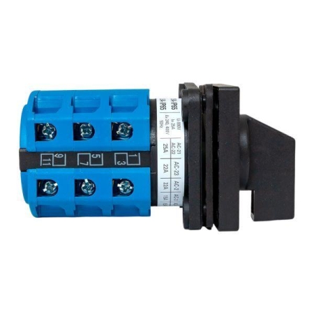 Переключатель кулачковый ПК-1-23 3п 25А "1-0-2" IP65 EKF pk-1-23-25-65 Переключатель кулачковый ПК-1-23 3п 25А "1-0-2" IP65 EKF pk-1-23-25-65