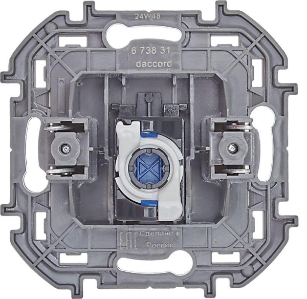 Розетка компьютерная Inspiria RJ45 кат.6 UTP механизм сл. кость IEK 673831 Розетка компьютерная Inspiria RJ45 кат.6 UTP механизм сл. кость IEK 673831