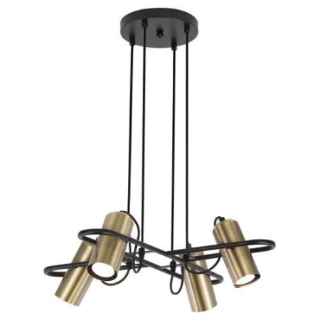 Светильник (подвес) Elfriede 3101-304 4хGU10 25Вт модерн подвесной потолочный Rivoli Б0051249