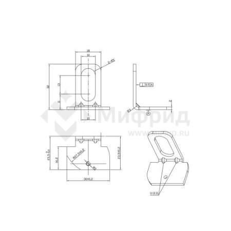 Светильник светодиодный SPP-403-0-50K-100 IP65 100Вт 10500лм 5000К Кп<5% КСС Д IC LED (High Bay) подвесной для высоких пролетов Эра Б0046672