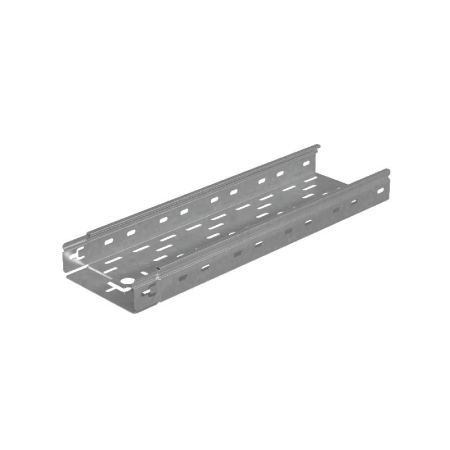 Лоток перфорированный 150х50 L6000 1мм "Быстрый монтаж ПЛЮС" LPplus50-150-1.0-6000 КМ PL8449