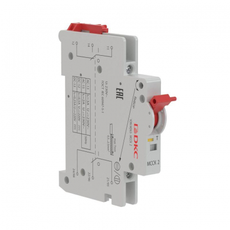 Контакт вспомогательный и аварийный 2 перекидн. контакта YON MD63-MCCK2 Контакт вспомогательный и аварийный 2 перекидн. контакта YON MD63-MCCK2