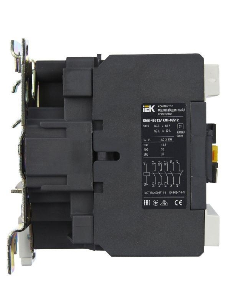 Контактор КМИ-46512 65А 230В/АС3 1НО 1НЗ KARAT IEK KKM41-065-230-11 Контактор КМИ-46512 65А 230В/АС3 1НО 1НЗ KARAT IEK KKM41-065-230-11