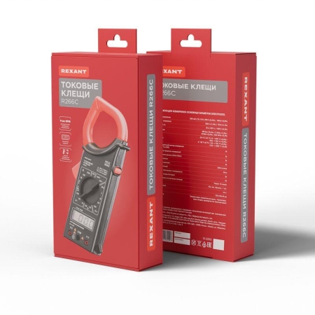 Клещи токовые R266C Rexant 13-3203 Клещи токовые R266C Rexant 13-3203