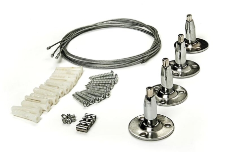 Комплект подвесов LP-КПТ на тросах для светодиодной панели NEOX 4690612054544