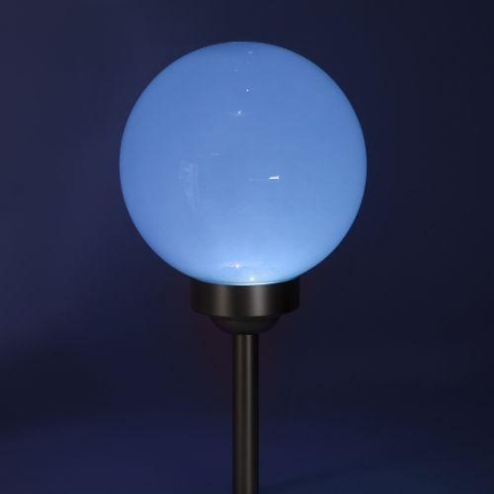 Светильник светодиодный садовый ERASF22-55 "Шар" d20см RGB уличный на солнечн. батарее Эра Б0057656