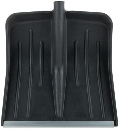 Лопата для уборки снега большая 420х420мм без черенка пластик. 68100