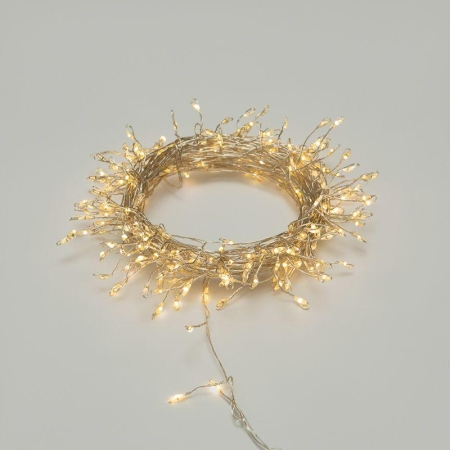 Гирлянда светодиодная "Роса "Фейерверк" 10м 250LED тепл. бел. 7.2Вт IP20 с контроллером на катушке Neon-Night 303-436 Гирлянда светодиодная "Роса "Фейерверк" 10м 250LED тепл. бел. 7.2Вт IP20 с контроллером на катушке Neon-Night 303-436