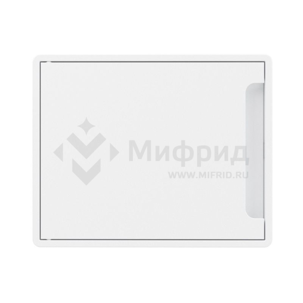 Щиток настенный Фрейм (FRAME) ЩРн-п-8 8мод. с бел. дверцей с 2 шинами PEN на 6 и 8 отверст. бел. DKC F08W1WW