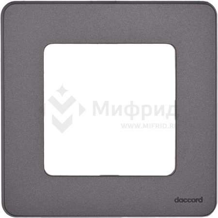 Рамка 1-м СП Inspiria IP20 дым. IEK 673937