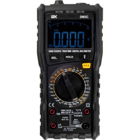 Мультиметр цифровой DM3C ARMA2L 5 IEK A2L5-DM13-03 Мультиметр цифровой DM3C ARMA2L 5 IEK A2L5-DM13-03