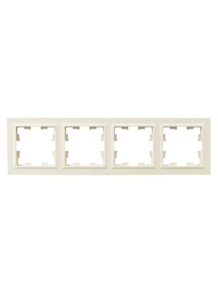Рамка 4-м BRITE РУ-4-БрКр беж. IEK BR-M42-K10 Рамка 4-м BRITE РУ-4-БрКр беж. IEK BR-M42-K10