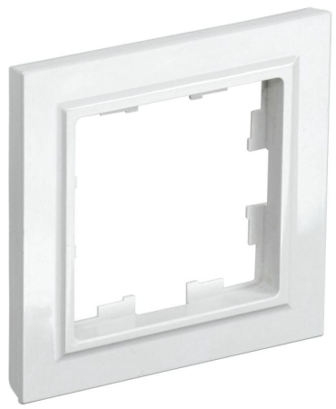 Рамка 1-м Brite РУ-1-БрБ бел. IEK BR-M12-K01-PRO Рамка 1-м Brite РУ-1-БрБ бел. IEK BR-M12-K01-PRO