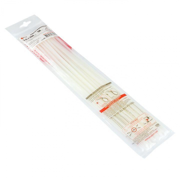 Хомут P6.6 3.6х300 FlexLock стандартный бел. (уп.100шт) PROxima EKF plc-fl-ctsw-3.6x300 Хомут P6.6 3.6х300 FlexLock стандартный бел. (уп.100шт) PROxima EKF plc-fl-ctsw-3.6x300