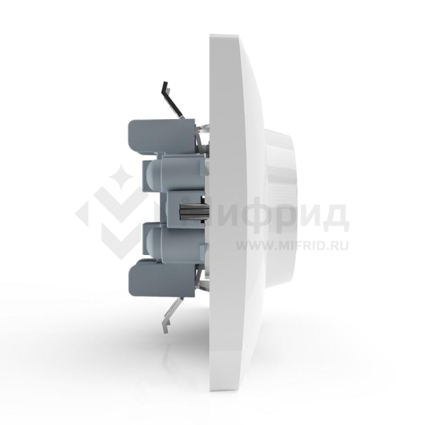 Розетка 2-м СП AVA 16А IP20 с заземл. защ. шторки в сборе бел. TOKOV ELECTRIC TKL-AV-R2FZSF-C01