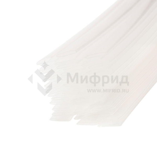 Трубка термоусадочная ТУТ 15/7.5 Н-1 (горючая) прозр. 1м REXANT 21-5009