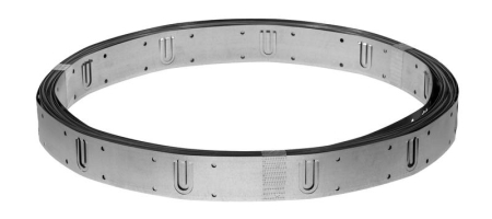 Лента одинарная специальная для саморегулирующегося кабеля оцинкованная (0.042х25м) рулон ДЕВИ 19808301R