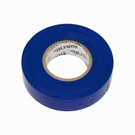 Изолента ПВХ профессиональная 0.18х19мм 20м син. Kranz KR-09-2805