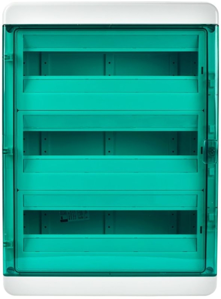 Корпус КМПн-54 TEKFOR IP65 зел. прозр. дверь пластик. IEK TF5-KP72-N-54-65-K03-K06