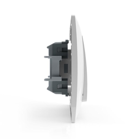 Переключатель проходной 1-кл. СП AVA 10А IP20 в сборе бел. TOKOV LIGHTTKL-AV-P1F-C01