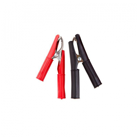 Зажим "крокодил" 30А 75мм в изоляторе (уп.2шт) Rexant 16-0016-9 Зажим "крокодил" 30А 75мм в изоляторе (уп.2шт) Rexant 16-0016-9