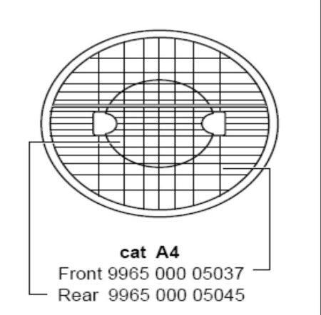 Аксессуар MVF403 FRONT REFLECTOR ASSY CAT A4 PHILIPS 996500005037 Аксессуар MVF403 FRONT REFLECTOR ASSY CAT A4 PHILIPS 996500005037