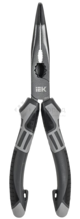 Тонкогубцы изогнутые 200мм K4 ARMA2L 5 IEK A2L5-BN10-K4-200