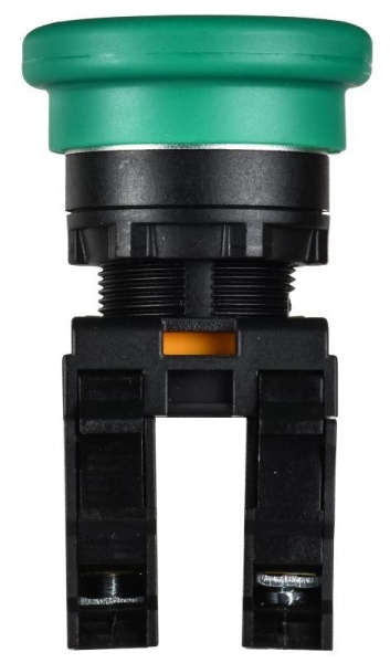 Кнопка "Грибок" d22мм 1НО+1НЗ MASTER с фиксацией зел. IEK MI-BG60-11M-3-21-K06