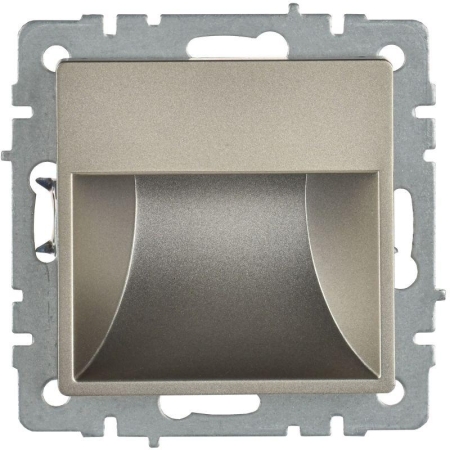 Подсветка светодиодная BRITE встраив. ПЛ20-БрШ механизм шампань IEK BR-FL20-K37 Подсветка светодиодная BRITE встраив. ПЛ20-БрШ механизм шампань IEK BR-FL20-K37