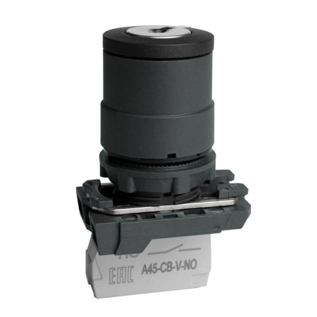 Переключатель OptiSignal D22 C5-SK-21 с ключем 2 поз пластик 1НО XB5AG21 КЭАЗ 332184 Переключатель OptiSignal D22 C5-SK-21 с ключем 2 поз пластик 1НО XB5AG21 КЭАЗ 332184
