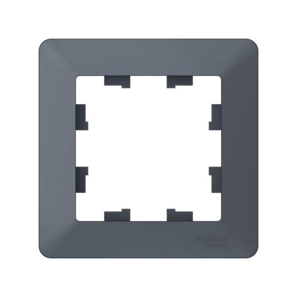 Рамка 1-м AtlasDesign Air грифель/дым. черн. SE ATN220701 Рамка 1-м AtlasDesign Air грифель/дым. черн. SE ATN220701