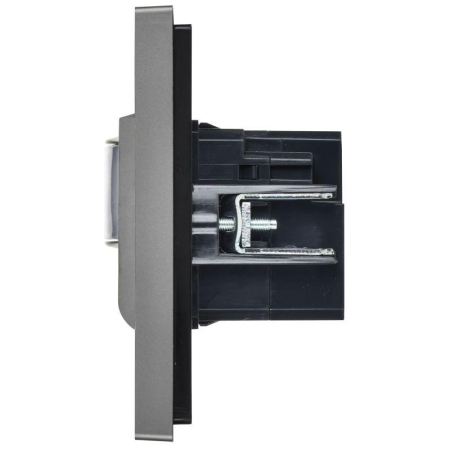 Датчик движения FORTE&PIANO FP556 с LED подсветкой сталь IEK FP-MS11-N-150-05-K46