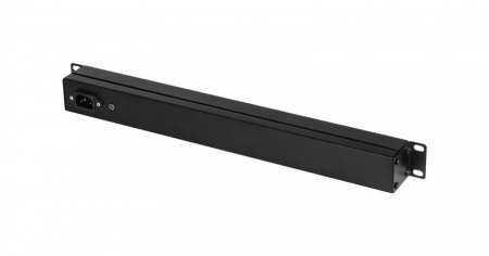 Блок на 8 розеток 19дюйм 10А с фильтром и предохранителем без шнура питания метал. корпус TLK TLK-RS08MF1-BK Блок на 8 розеток 19дюйм 10А с фильтром и предохранителем без шнура питания метал. корпус TLK TLK-RS08MF1-BK