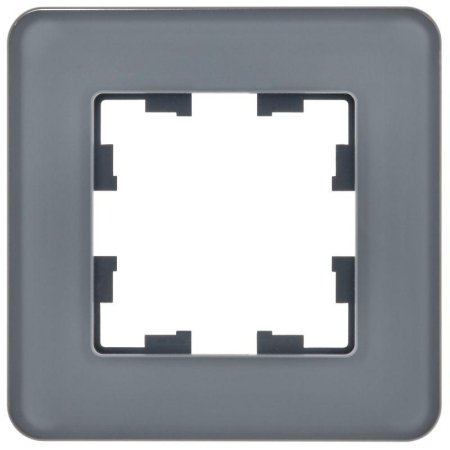 Рамка 1-м BRITE РУ-1-2-Бр стекло графит RE IEK BR-M12-G-41-K53 Рамка 1-м BRITE РУ-1-2-Бр стекло графит RE IEK BR-M12-G-41-K53