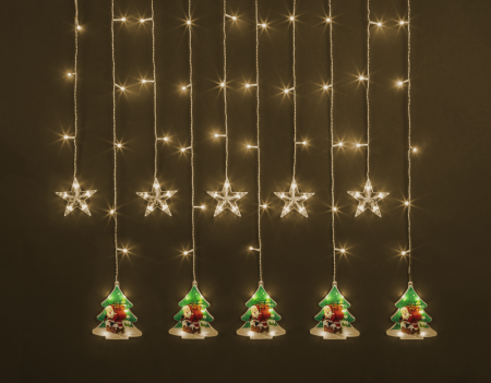 Гирлянда светодиодная "Бахрома" "Звезды и елки" 95 027 NGF-D037-04 3х0.6м WW IP20 Navigator 95027 Гирлянда светодиодная "Бахрома" "Звезды и елки" 95 027 NGF-D037-04 3х0.6м WW IP20 Navigator 95027