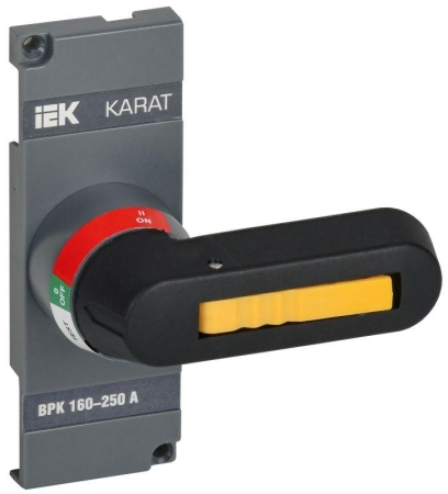 Рукоятка прямого управления ВРК реверс. 160-250А KARAT IEK KA-VR20D-RY-0160-0250 Рукоятка прямого управления ВРК реверс. 160-250А KARAT IEK KA-VR20D-RY-0160-0250