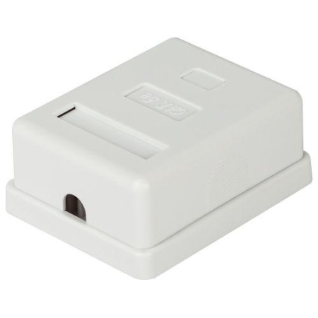 Розетка компьютерная 1 порт RJ45 кат.5E неэкранир. Эра Б0056901 Розетка компьютерная 1 порт RJ45 кат.5E неэкранир. Эра Б0056901