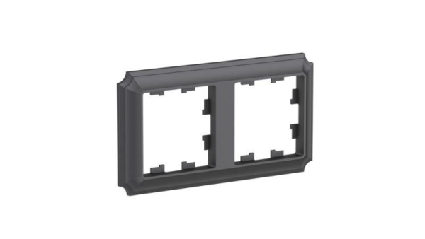 Рамка 2-м AtlasDesign Antique универс. базальт SE ATN101402 Рамка 2-м AtlasDesign Antique универс. базальт SE ATN101402