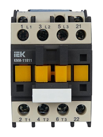 Контактор КМИ-11811 18А 230В/АС3 1НЗ KARAT IEK KKM11-018-230-01 Контактор КМИ-11811 18А 230В/АС3 1НЗ KARAT IEK KKM11-018-230-01