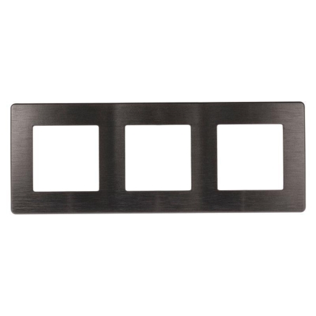 Рамка 3-м 12-5103-12 Эра12 сатин графит Эра Б0052525