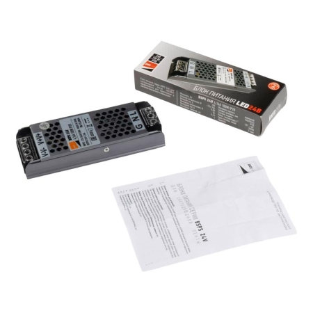 Блок питания для светодиод. ленты BSPS 24В 4.16А=100Вт IP20 Pro JazzWay 5062184