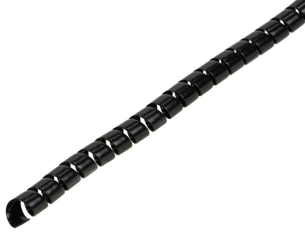 Спираль монтажная СП-16 черн. (уп.2м) IEK USWB1-16-02-K02